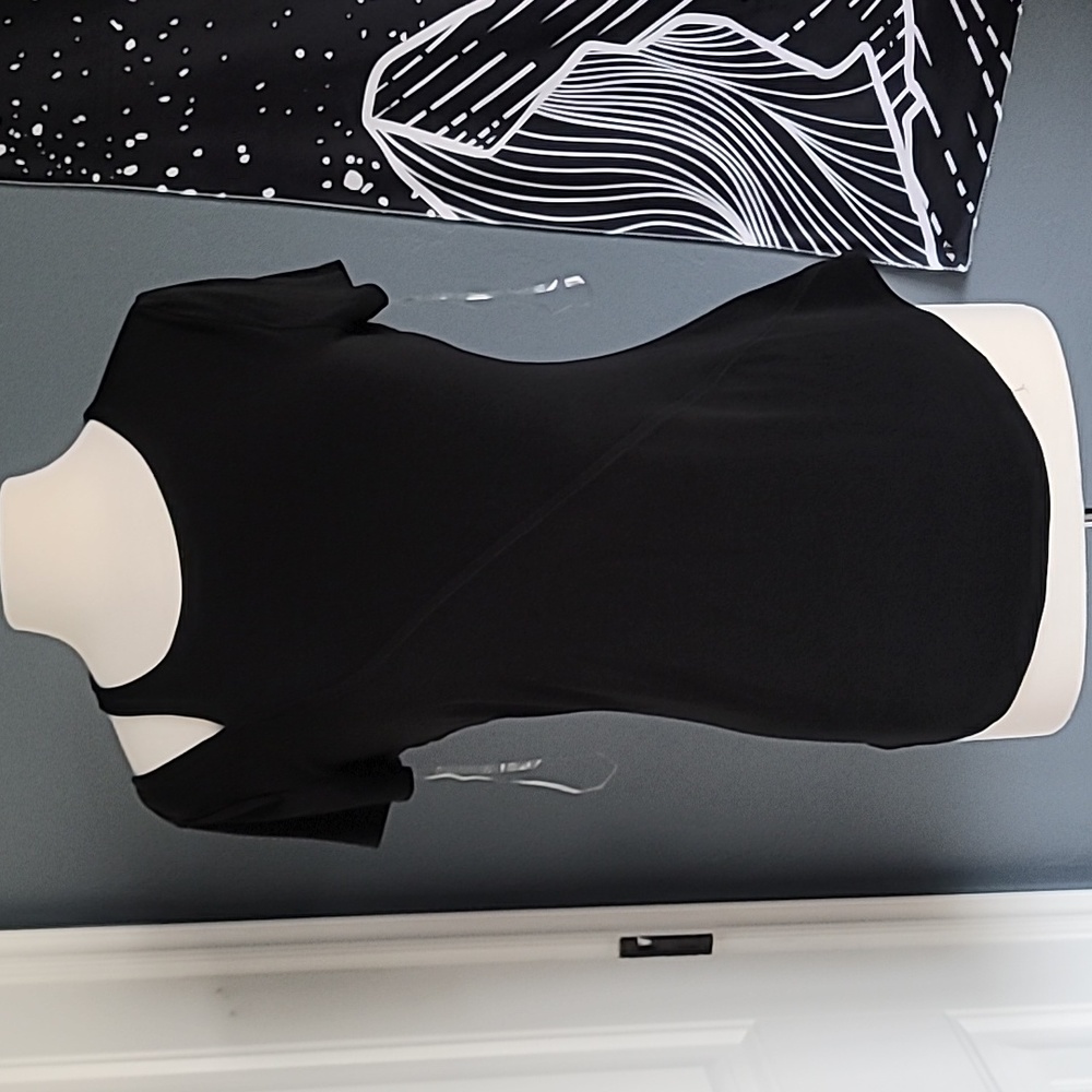 Shoulder Cut Out Comfy Blouse NWOT